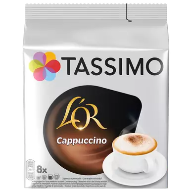 Café dosettes TASSIMO L'OR Cappuccino - Compatible TASSIMO - x8
