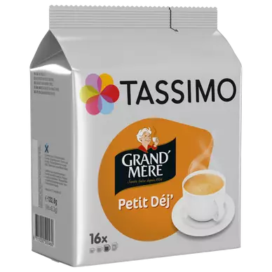 Café dosettes TASSIMO GRAND MÈRE Petit Déjeuner - Compatible TASSIMO -x16