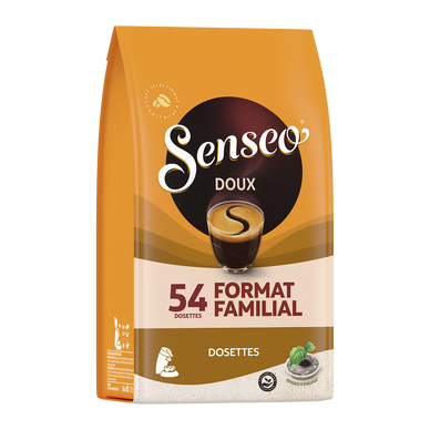 Café dosettes SENSEO Doux - Compatible SENSEO - x54