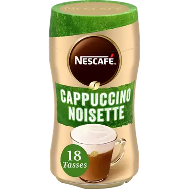 Café soluble NESCAFE CAPPUCCINO NOISETTE - 270g
