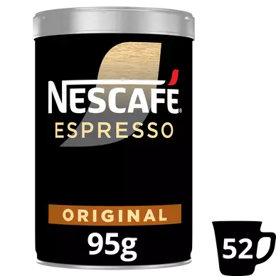 Café soluble NESCAFE ESPRESSO ORIGINAL N°5 - 95g