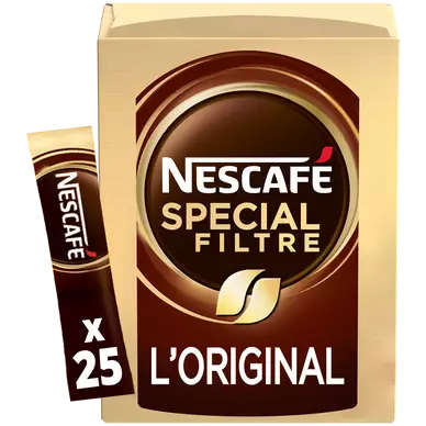 Café soluble NESCAFE L'ORIGINAL N°6 - x25