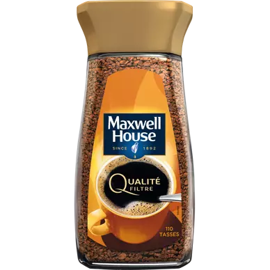 Café soluble MAXWELL HOUSE Qualité Filtre Jarre - 200g