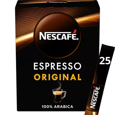 Café soluble NESCAFE ESPRESSO ORIGINAL N°5 - x25