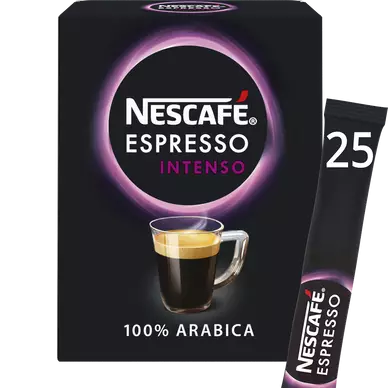 Café soluble NESCAFE ESPRESSO INTENSO N°7 - x25