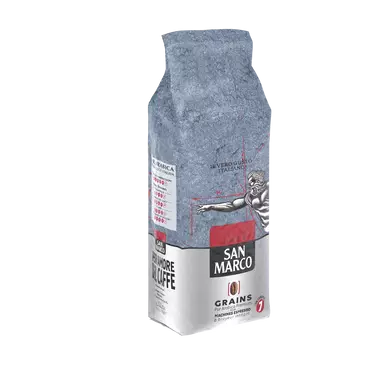 Café en grains SAN MARCO Pur arabica Intensité 7 - 500g