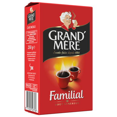 Café moulu GRAND MÈRE Familial - 250g