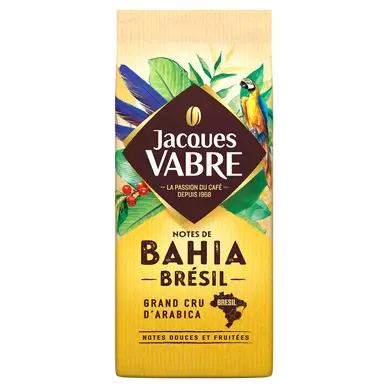 Café moulu JACQUES VABRE Origine Brésil Bahia - 100% Arabica - 250g