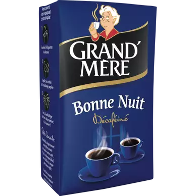 Café moulu GRAND MÈRE Décaféiné Bonne Nuit - 250g