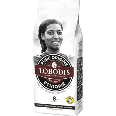 Café moulu LOBODIS ETHIOPIE N°8 - Ethiopie - 250g