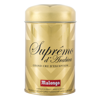 Café moulu MALONGO Supremo d'Arabica - compatible MALONGO - 250g