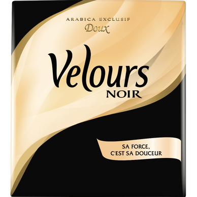 Café Moulu VELOURS NOIR - 100% Arabica - 2x250g