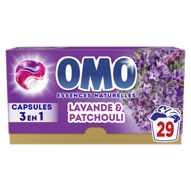 Lessive capsules sud OMO - 29 lavages