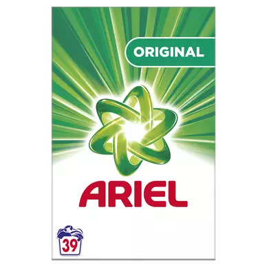 ARIEL - Lessive en poudre - 39 lavages - 2,54 kg