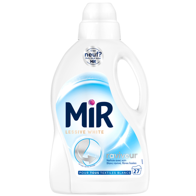 MIR - Lessive liquide - 3 en 1 - 27 lavages - 1.35 l