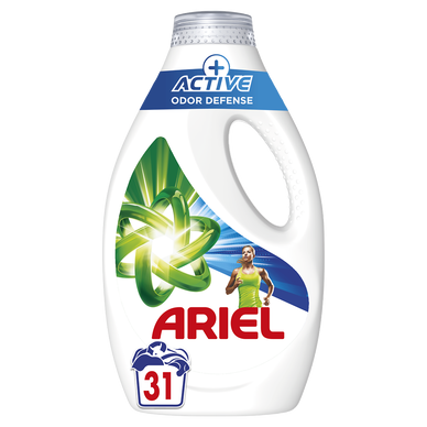 Lessive liquide détergent active ARIEL X31 lavages