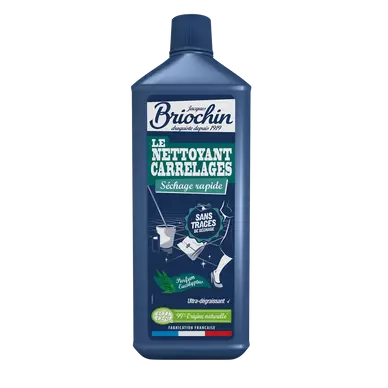 Super nettoyant pour carrelages séchage rapide BRIOCHIN, flacon de 1l