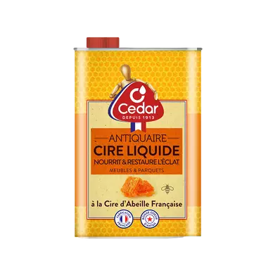 O'CEDAR ANTIQUAIRE CIRE LIQUIDE ABEILLE FR BIDON 700ML