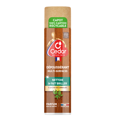 Dépoussiérant tous types de bois O'CEDAR, 300ml