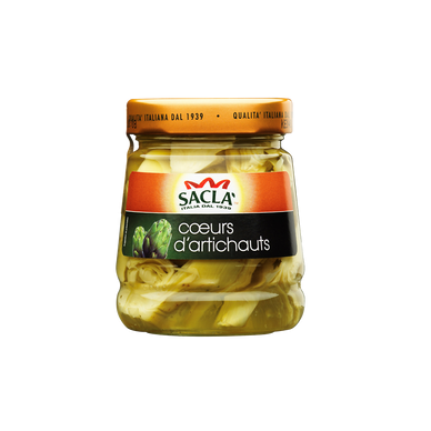 Coeurs d'artichauts Antipasto SACLA, 285g