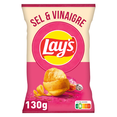 Chips sel & vinaigre LAYS 130g