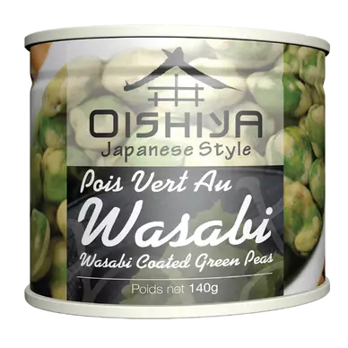 Pois vert au wasabi OISHIYA, 140g