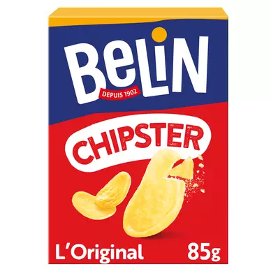 Chipster pétale salé BELIN, paquet 85g