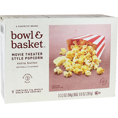 Popcorn original bowl basket 281g