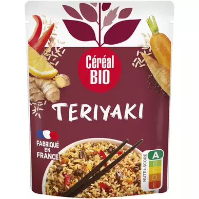 Riz Teriyaki repas express CEREAL BIO - 200g