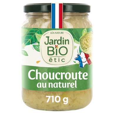 Choucroute naturel bio JARDIN BIO 790g
