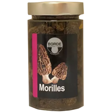 Morilles en conserve BORDE - Bocal 150g