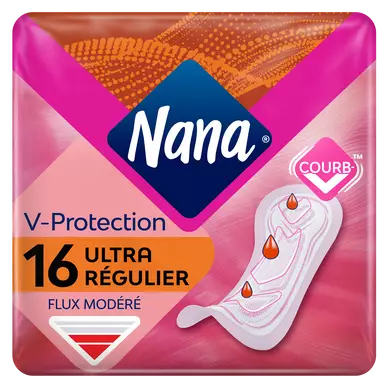 Serviettes hygiéniques ultra régulier NANA x16
