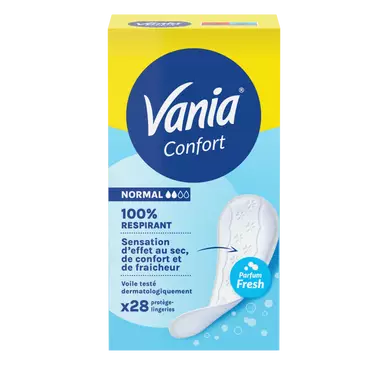 Protège-slips confort+ normal fresh Kotydia VANIA , x28