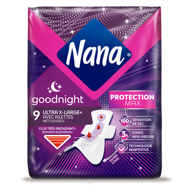 Serviettes ultra goodnight extra large NANA x9