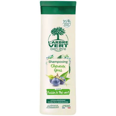 Shampooing detox cheveux gras L'ARBRE VERT 250ml