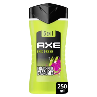 Gel douche homme 5en1 epic fresh fraich.agrumes AXE 250ml