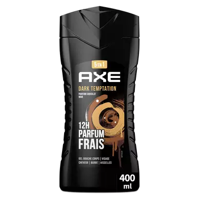 Gel douche dark temptation AXE flacon 400ml