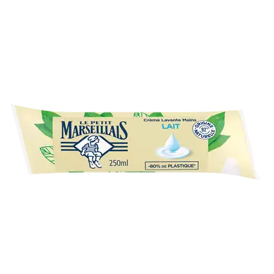 Recharge crème lavante mains lait LE PETIT MARSEILLAIS 250ml