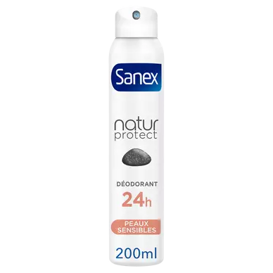 Déodorant pierre d'alun peaux sensibles SANEX ato.200ml