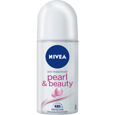 Déodorant Beauty Pearl NIVEA, bille de 50ml