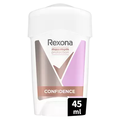 Déodorant maximum protection Confidence REXONA, stick de 45ml