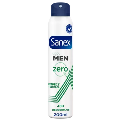 Déodorant man 0% protectr&control SANEX, atomiseur 200ml