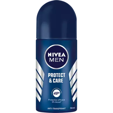 Déodorant Homme protect & care 48 heures Men NIVEA, Bille 50ml