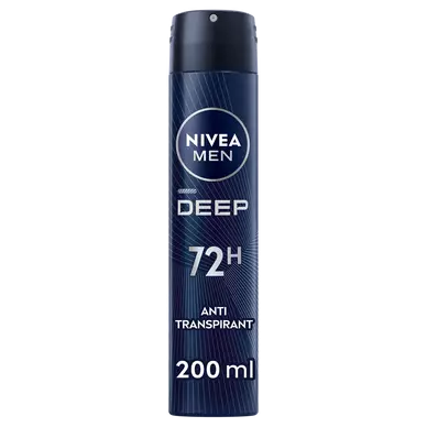 Déodorant Homme deep NIVEA, 200ml