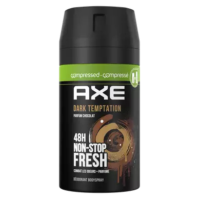 Déodorant Homme dark temptation AXE, compressé 100ml