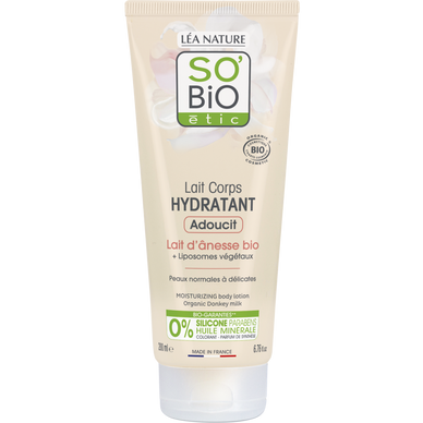 Lait corps hydratant au lait d'annesse bio, SO BIO 200ml