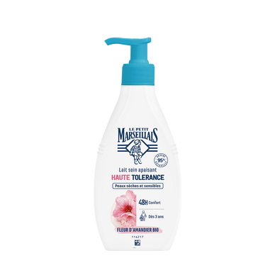 Lait Corps Haute Tolerance Fleur Amandier LE PETIT MARSEILLAIS 250ml