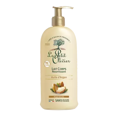Lait corps nourrissant huile argan LE PETIT OLIVIER, 250ml