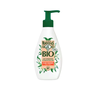 Lait corps hydratant bio fleur d'oranger LE PETIT MARSEILLAIS 250ml