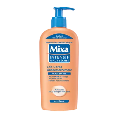 Lait corps antidessèchement MIXA intensif px sèches fl.300ml